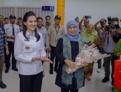 Gubernur Sherly Laos Sambut Hangat Kedatangan Gubernur Khofifah di Ternate