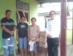 Keluarga Korban Banjir di Halut, Dapat Bantuan dari Tim KS-UR NHM