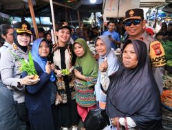 Kapolda Maluku Utara dan Gubernur Tinjau Pasar Higienis, Pastikan Harga Bahan Pokok Stabil