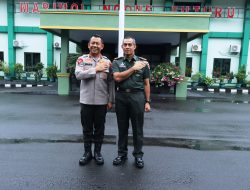Danrem dan Kapolda Kompak Perkuat Sinergitas TNI-Polri Bersama Masyarakat Bangun Daerah