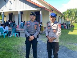 Sebanyak 117 Personil Polres Halmahera Utara Amankan Ibadah Jumat Agung