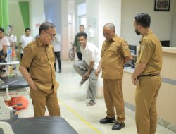 Tinjau RSUD Weda, Instalasi Listrik dan Perbaikan Lantai UGD Jadi Perhatian Bupati