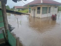Curah Hujan Tinggi, Dua Desa di Halut Terendam Banjir
