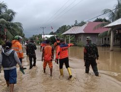 Curah Hujan Tinggi, Rumah Warga 4 Desa di Halbar Terendam Banjir
