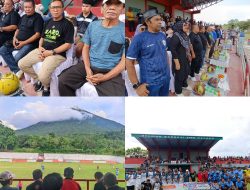Hobi Olahraga, IMS Bupati Halteng Saksikan Partai Final Rarogam Cup II di Tidore