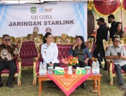 Atasi Blank Spot di Halmahera Barat, Gubernur Malut Uji Coba Jaringan Starlink
