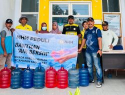 Pasca Banjir, NHM Peduli Percepat Pemulihan Akses Air Bersih di Kao Barat