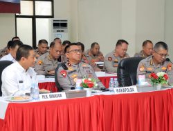Wakapolda Malut Hadiri Anev Triwulan I dan Peluncuran Program Polri untuk Masyarakat