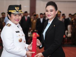 Gubernur Sherly Lantik Bupati dan Wakil Bupati Pulau Taliabu 2025-2030