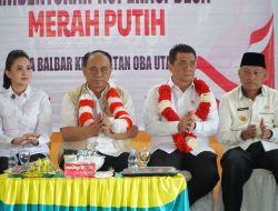 Menteri Koperasi Beserta Wamendes Kunker di Desa Balbar Malut