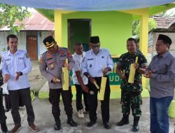 Resmikan Siskamling, Kapolres Apresiasi Peran Kades dan Tokoh Masyarakat