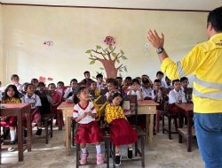 NHM Perkuat Kesadaran Sejak Dini Soal Kesehatan dan Bencana di Lingkar Tambang