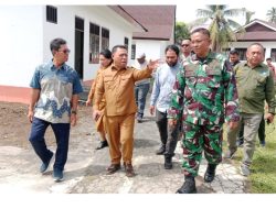 Bupati Halmahera Utara Tinjau Progres Pembangunan Sekolah Rakyat