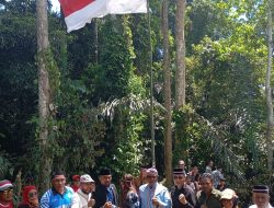 Wakil Bupati Pimpin Upacara di Puncak Toligoda