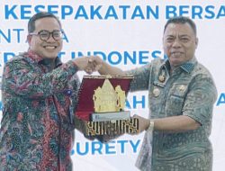 Bupati Tandatangan Kerjasama Dengan Jamkrindo BUMN
