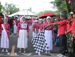 Memeriahkan HUT RI Ke 80 di Kecamatan Jalsel, Dibuka Dengan Lomba Gerak Jalan