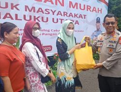 Kapolda Malut: Polri Hadirkan Gerakan Pangan Murah Untuk Masyarakat