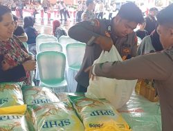 Warga Apresiasi Polda Malut Hadirkan Gerakan Pangan Murah di Ternate