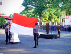 Upacara HUT Ke-80 RI di Mapolda Malut Berlangsung Khidmat dan Penuh Makna