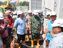 Bupati Bersama Forkopimda Tinjau Pembangunan PLTMG Di Mamuya