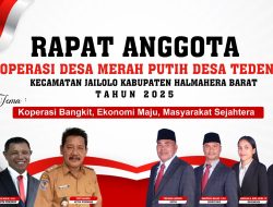Pemdes Tedeng Bakal Laksanakan Rapat Anggota Koperasi Desa Merah Putih