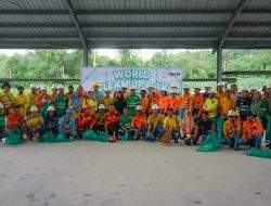 Aksi Bersih-bersih Serentak World Cleanup Day 2025, NHM Selenggarakan Aksi Bersih-bersih di area Tambang Emas Gosowong