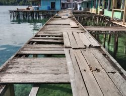 Warga Keluhkan Soal Jembatan di Desa Tawabi Yang Belum Diperbaiki