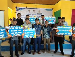 Bupati James Salurkan Bantuan Mesjid di Kecamatan Jailolo Selatan