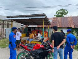 Respon Cepat Patroli Polres Sula Bubarkan Pesta Miras di Waihama