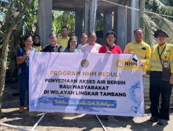 Air Bersih Kembali Mengalir di Desa Kusu Lovra Berkat Dukungan NHM