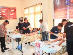 Sambut HUT ke-80 Korps Brimob Polri, Sat Brimob Polda Malut Gelar Khitanan Massal