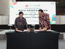 ANTAM – BRIN Tandatangani Nota Kesepahaman untuk Tingkatkan Kualitas Sumber Daya Alam