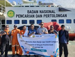 ANTAM Bergerak Cepat Salurkan Bantuan dan Tim Tanggap Darurat untuk Bencana di Aceh, Sumatra Utara, dan Sumatra Barat