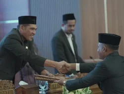 DPRD Halbar Gelar Paripurna Penyampaian Nota Keuangan