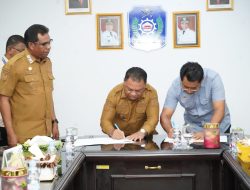 Perkuat RSUD Maba, Pemkab Haltim dan Halut Teken MoU