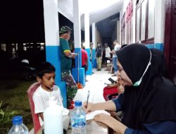 Petugas Kesehatan Puskesmas Kedi Dikerahkan Layani Pengungsi di  Pos Pengungsian  