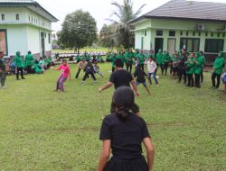 Peringati HUT ke-80, Persit Kodim 1508 Tobelo Gelar Lomba Permainan Tradisional 