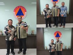 Pasca Bencana, Bupati Halut Bertemu Deputi BNPB Pusat 
