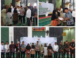 Pemkot Ternate Serahkan Bantuan dari Baznas Untuk Warga Kurang Mampu