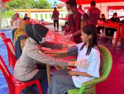 Polri Hadir Layani Kesehatan Warga Pengungsian Sibenpopo, Wujud Kepedulian di Tengah Situasi Sulit