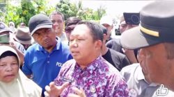 Penertiban Lapak Di Pasar Higenis Gamalama, Sekot Rizal Marsaoly Temui Pedagang 