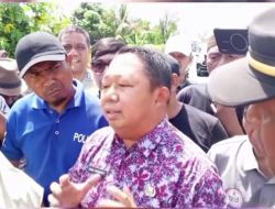 Penertiban Lapak Di Pasar Higenis Gamalama, Sekot Rizal Marsaoly Temui Pedagang 