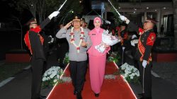 Penuh Haru, Polda Malut Gelar Upacara Pelepasan Purna Tugas Irjen Pol Waris Agono