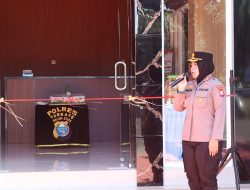 Kapolres Resmikan Gedung Tathya Dharaka Sat Reskrim Polres Ternate