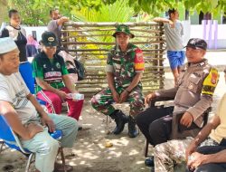 Gerak Bersama TNI-Polri di Desa Tawabi Bangun Kesadaran Warga Tolak Peredaran Miras