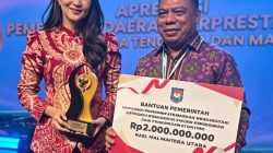 Bupati Piet Terima Penghargaan Keberhasilan Penanganan Kemiskinan dan Penurunan Stunting Dari Menteri PKP 