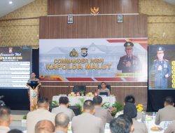 Kapolda Maluku Utara Tegaskan Profesionalisme dan Dukung Penuh Program Nasional