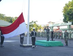 Pimpin Upacara, Kasrem Tekankan Disiplin Dan Transparansi Rekrutmen TNI AD