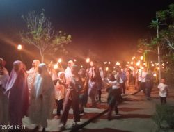 Warga Desa Tabalema Gelar Pawai Obor Sambut Idul Adha 1447 Hijriah