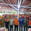 Antusias Warga Batang Dua Ikut Latihan Pemasyarakatan SAR 